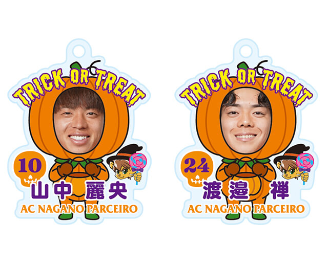 ハロウィン仮装アクリルキーホルダー