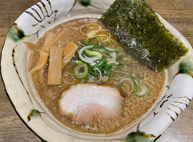 鶏ガラ醤油ラーメン
